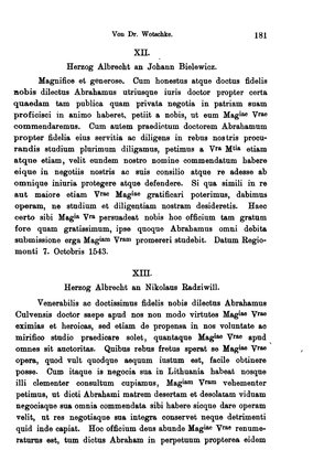 1545 I 2 письмо Альбрехта Миколаю Радивилу, прося опекать прибывшего в Литву Кульвеца